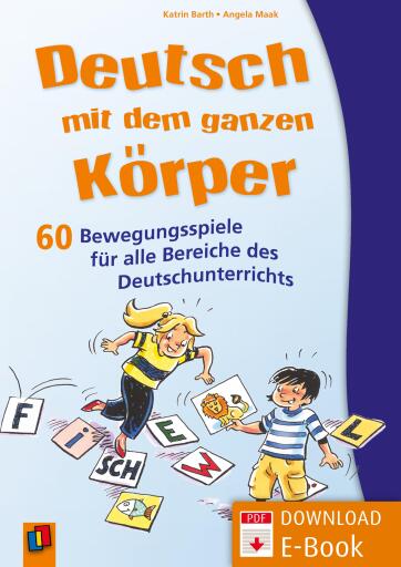 Portada del libro «Deutsch mit dem ganzen Körper», de Angela Maak, Katrin Barth