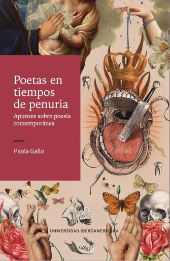 Portada del libro «Poetas en tiempos de penuria», de Paola Gallo