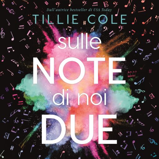 Portada del audiolibro «Sulle note di noi due», de Tillie Cole