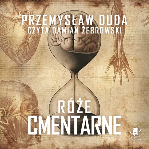 Portada del audiolibro «Róże Cmentarne», de Przemysław Duda