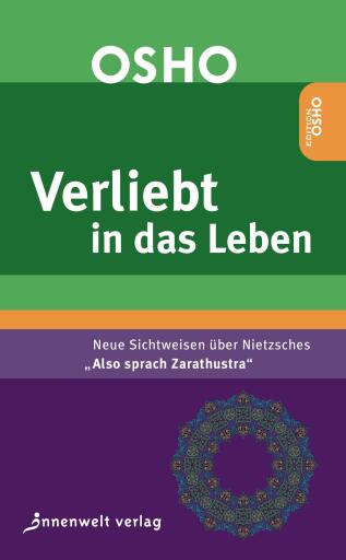 Portada del libro «VERLIEBT IN DAS LEBEN», de Osho