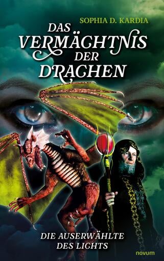 Portada del libro «Das Vermächtnis der Drachen», de Sophia D. Kardia