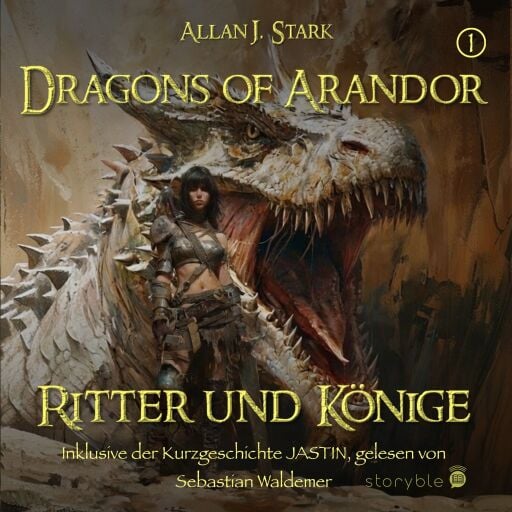 Portada del audiolibro «Dragons of Arandor», de Allan J. Stark