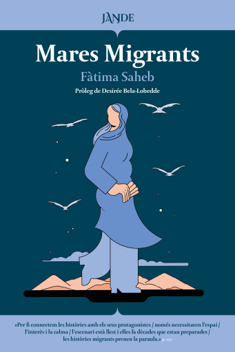 Portada del libro «Mares Migrants», de Fàtima Saheb