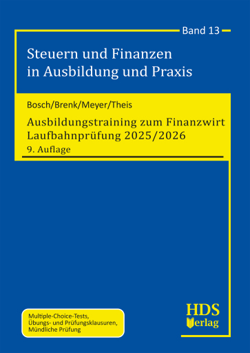 Ausbildungstraining zum Finanzwirt  Laufbahnprüfung 2025/2026