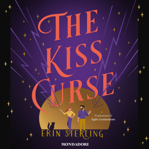 Portada del audiolibro «The kiss curse», de Erin Sterling
