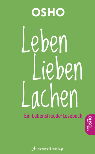 Portada del libro «Leben, Lieben, Lachen», de Osho