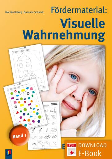 Portada del libro «Fördermaterial: Visuelle Wahrnehmung - Band 1», de Susanne Schaadt, Monika Helwig
