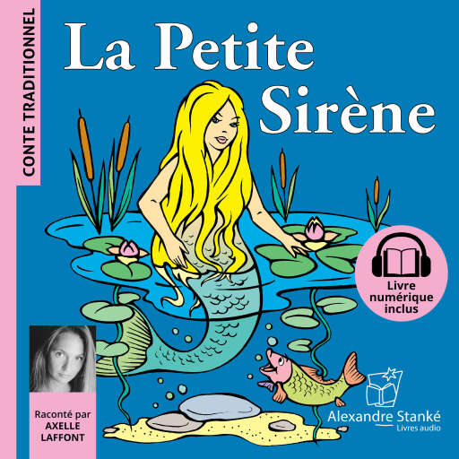 Portada del audiolibro «La Petite Sirène», de Hans Christian Andersen