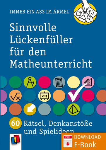 Portada del libro «Sinnvolle Lückenfüller für den Matheunterricht», de Marion Auer