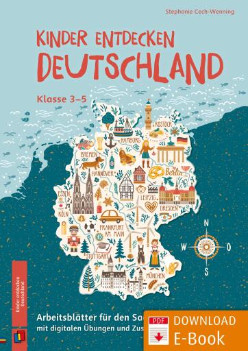 Portada del libro «Kinder entdecken Deutschland, Klasse 3-5»