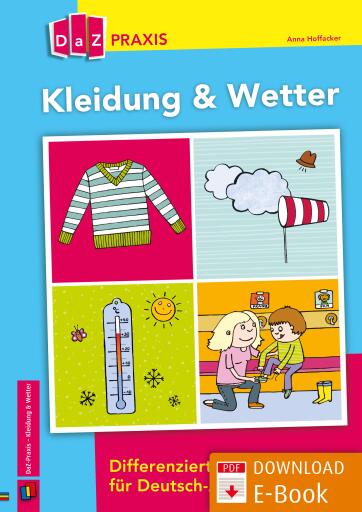Portada del libro «Kleidung & Wetter», de Anna Hoffacker