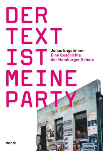 Portada del libro «Der Text ist meine Party», de Jonas Engelmann