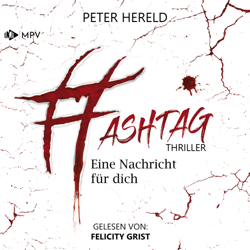 Portada del audiolibro «Hashtag», de Peter Hereld