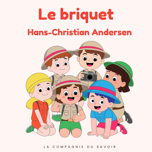 Portada del audiolibro «Le briquet», de Hans Christian Andersen