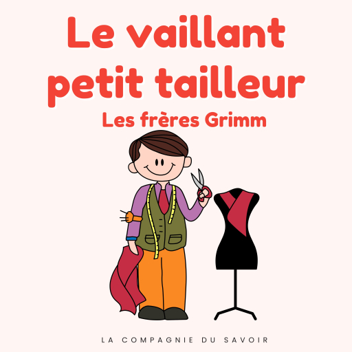 Portada del audiolibro «Le vaillant petit tailleur», de Frères Grimm