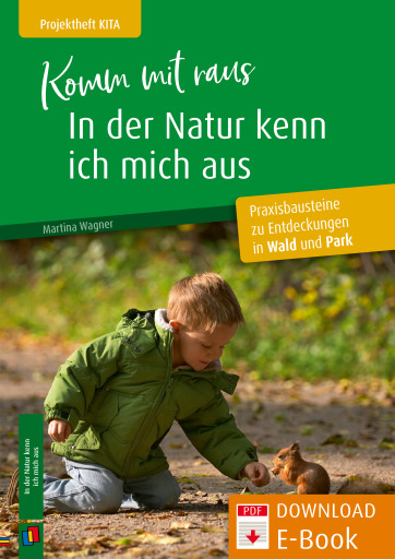 Portada del libro «Komm mit raus, in der Natur kenn ich mich aus», de Martina Wagner