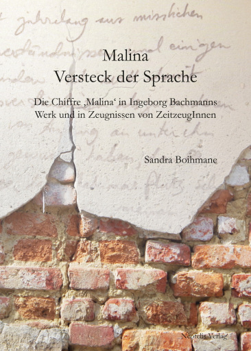 Portada del libro «Malina – Versteck der Sprache», de Sandra Boihmane