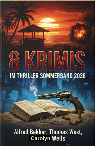 8 Krimis im Thriller Sommerband 2026