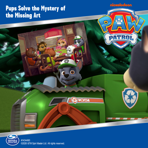 Portada del audiolibro «Episode 68: Pups Solve the Mystery of the Missing Art»