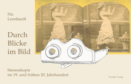 Portada del libro «Durch Blicke im Bild», de Nic Leonhardt