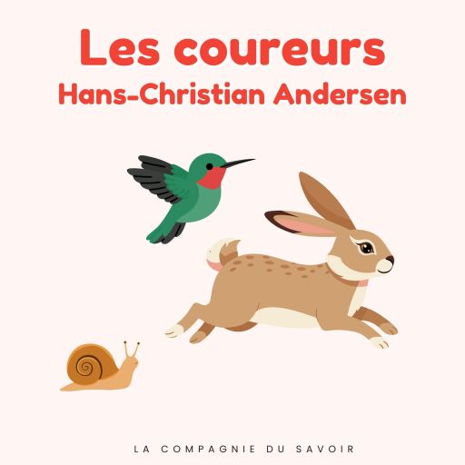 Portada del audiolibro «Les coureurs», de Hans Christian Andersen