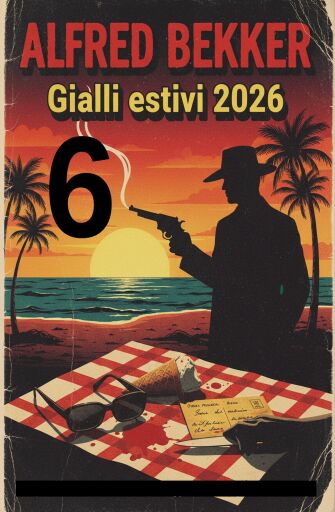 Portada del libro «6 Gialli estivi 2026», de Alfred Bekker