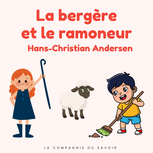 Portada del audiolibro «La bergère et le ramoneur», de Hans Christian Andersen