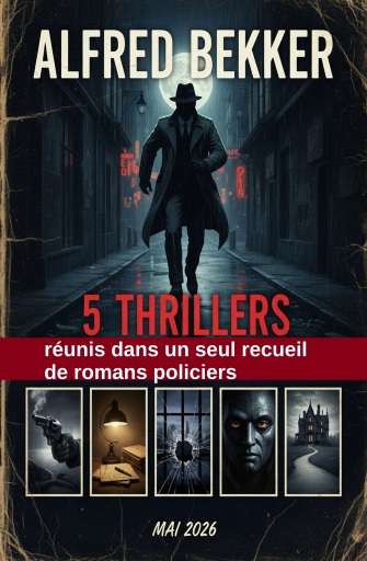 5 thrillers réunis dans un seul recueil de romans policiers - Mai 2026
