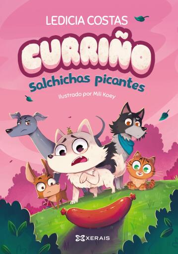 Portada del libro «Curriño. Salchichas picantes», de Ledicia Costas