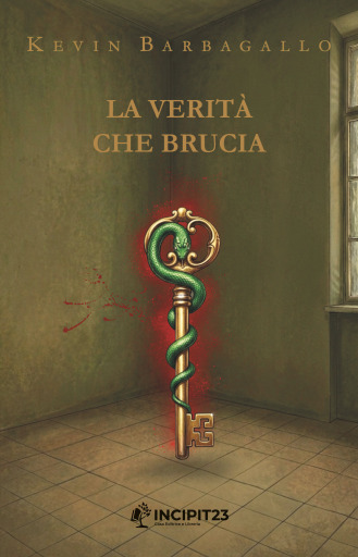 Portada del libro «La verità che brucia», de Kevin Barbagallo