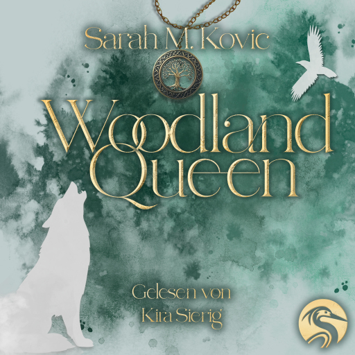 Portada del audiolibro «Woodland Queen», de Sarah M. Kovic