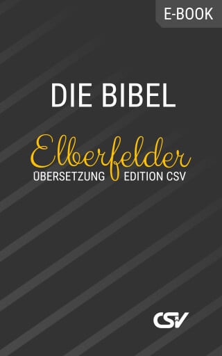 Portada del libro «Die Bibel (Elberfelder Üebersetzung)», de CSV