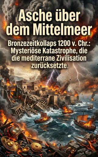 Asche über dem Mittelmeer
