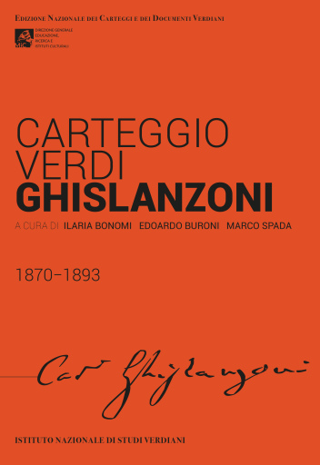 CARTEGGIO VERDI-GHISLANZONI (1870-1893)