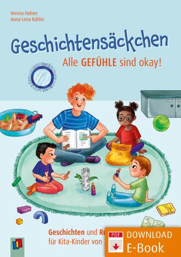 Portada del libro «Geschichtensäckchen - Alle Gefühle sind okay!», de Verena Hafner