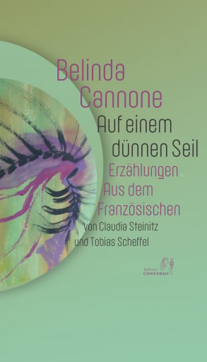 Portada del libro «Auf einem dünnen Seil», de Belinda Cannone