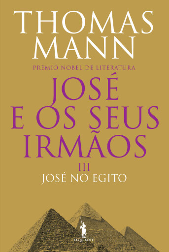 Portada del libro «José e os Seus Irmãos III. José no Egito», de Thomas Mann