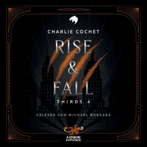 Portada del audiolibro «Rise & Fall», de Charlie Cochet