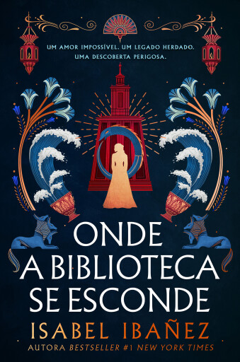 Portada del libro «Onde a Biblioteca se Esconde», de Isabel Ibañez