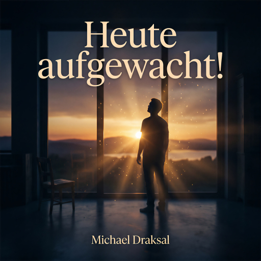 Portada del audiolibro «Heute aufgewacht!», de Michael Draksal