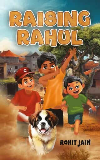 Portada del libro «Raising Rahul», de Rohit Jain