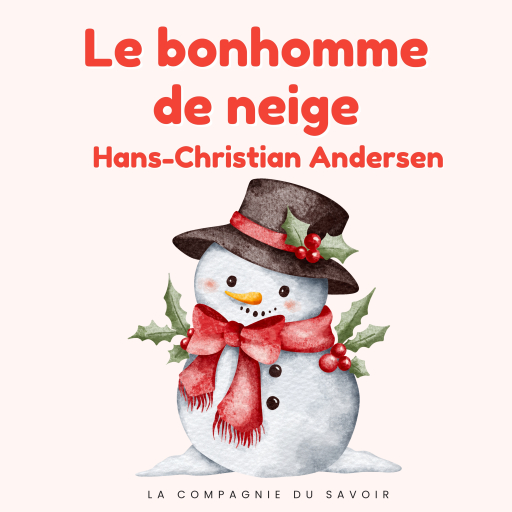 Portada del audiolibro «Le bonhomme de neige», de Hans Christian Andersen