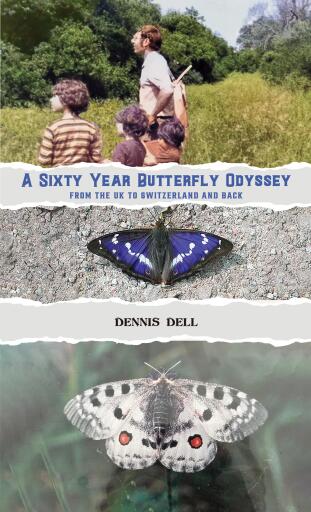 Portada del libro «A Sixty Year Butterfly Odyssey», de Dennis Dell