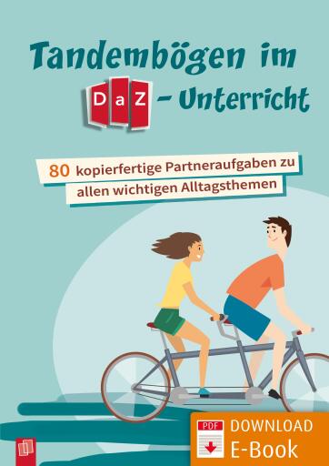 Portada del libro «Tandembögen im DaZ-Unterricht», de Alexandra Piel