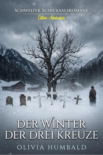 Portada del libro «Der Winter der drei Kreuze», de Olivia Humbald