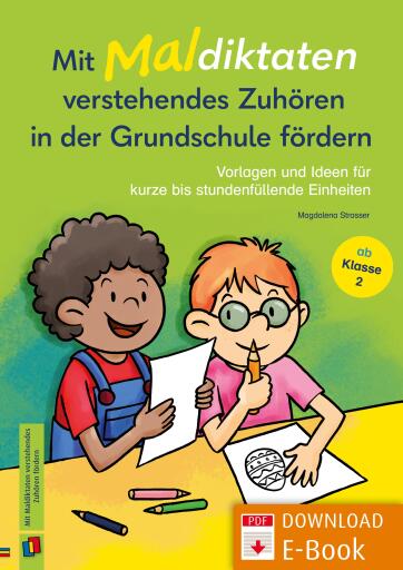 Portada del libro «Mit Maldiktaten verstehendes Zuhören in der Grundschule fördern», de Magdalena Strasser