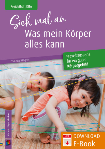 Portada del libro «Sieh mal an, was mein Körper alles kann», de Yvonne Wagner