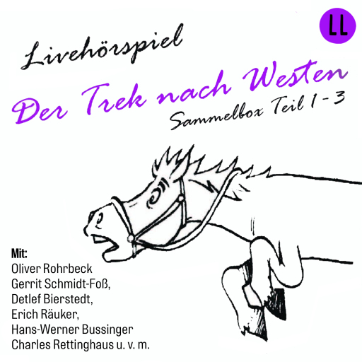 Portada del audiolibro «Der Trek nach Westen - Sammelbox 1-3»