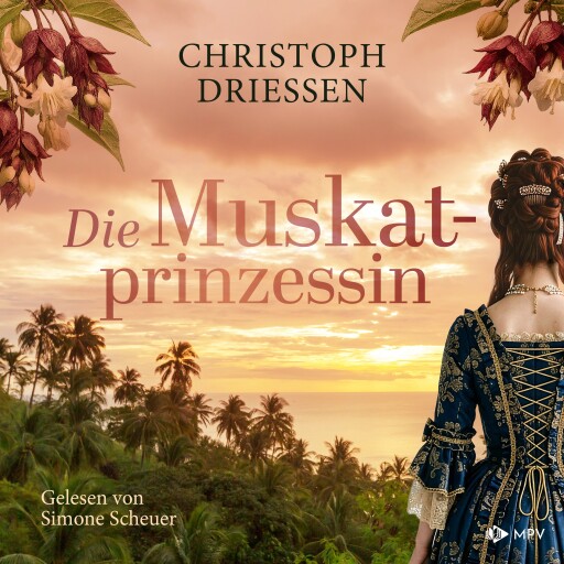 Portada del audiolibro «Die Muskatprinzessin», de Christoph Driessen
